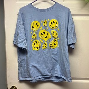 oversized tshirt womens large but probably fits like an xl